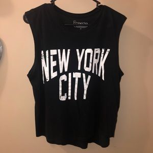 Logo, low cut tank top, size: XL